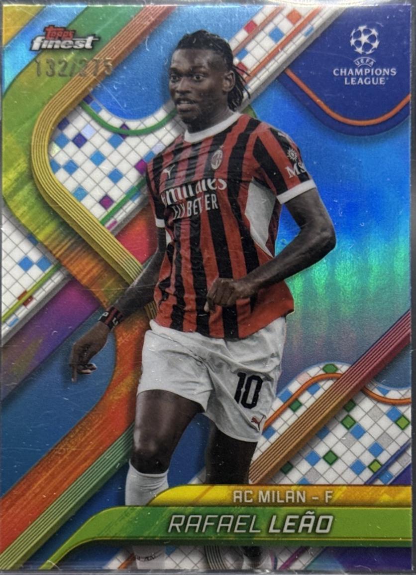 Rafael Leao [Sky Blue Refractor] #148