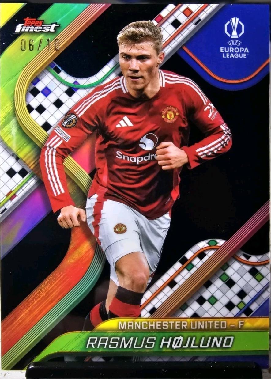 Rasmus Hojlund [Black Refractor] #63