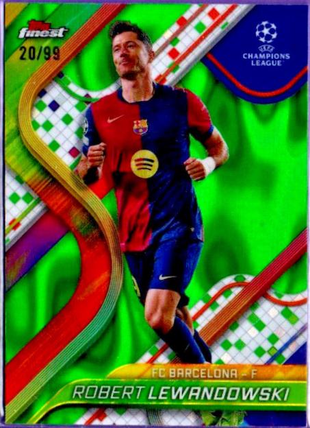 Robert Lewandowski [Green Lava Refractor] #19