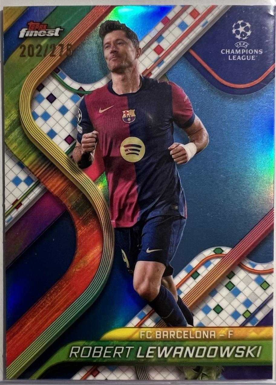 Robert Lewandowski [Sky Blue Refractor] #19