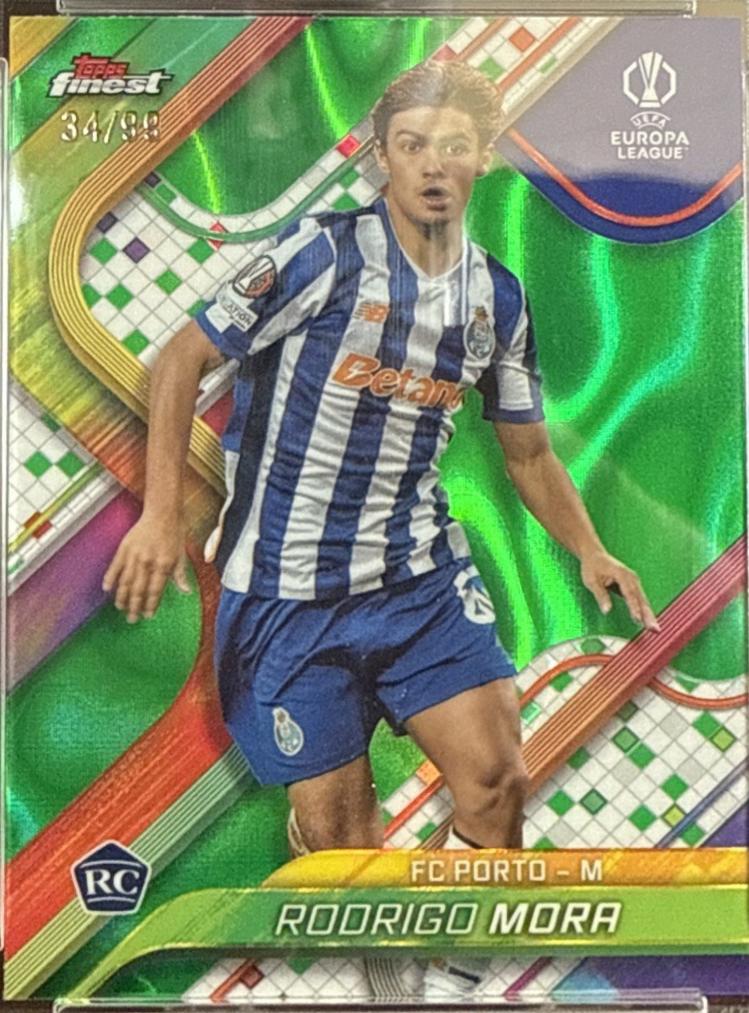 Rodrigo Mora [Green Lava Refractor] #80