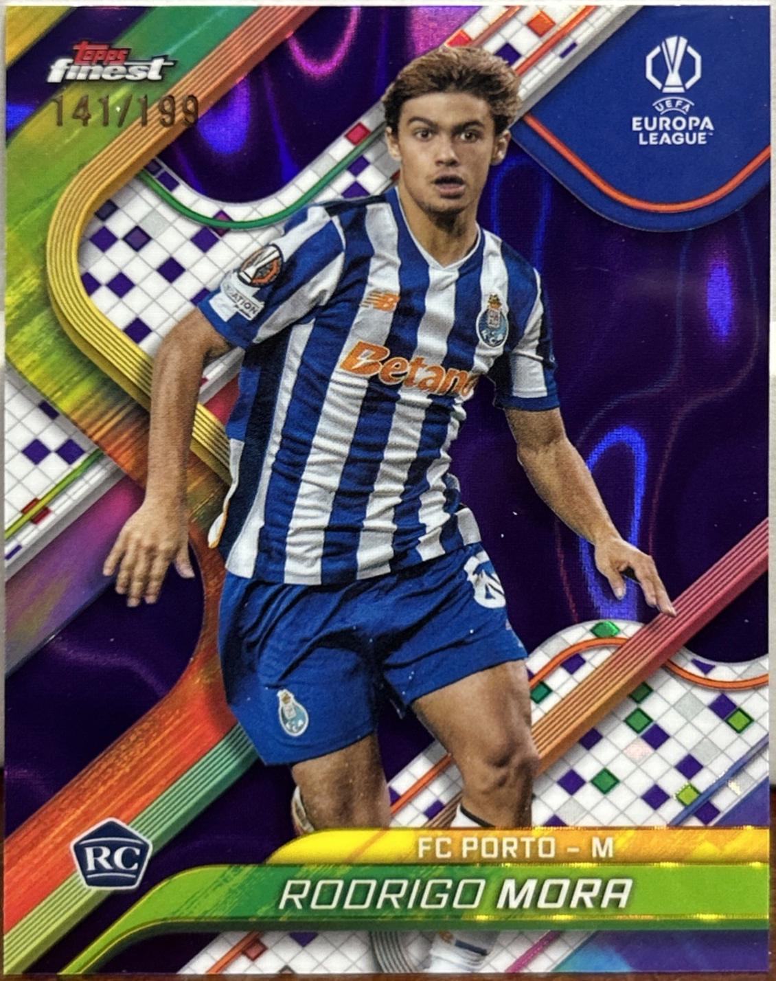 Rodrigo Mora [Purple Lava Refractor] #80