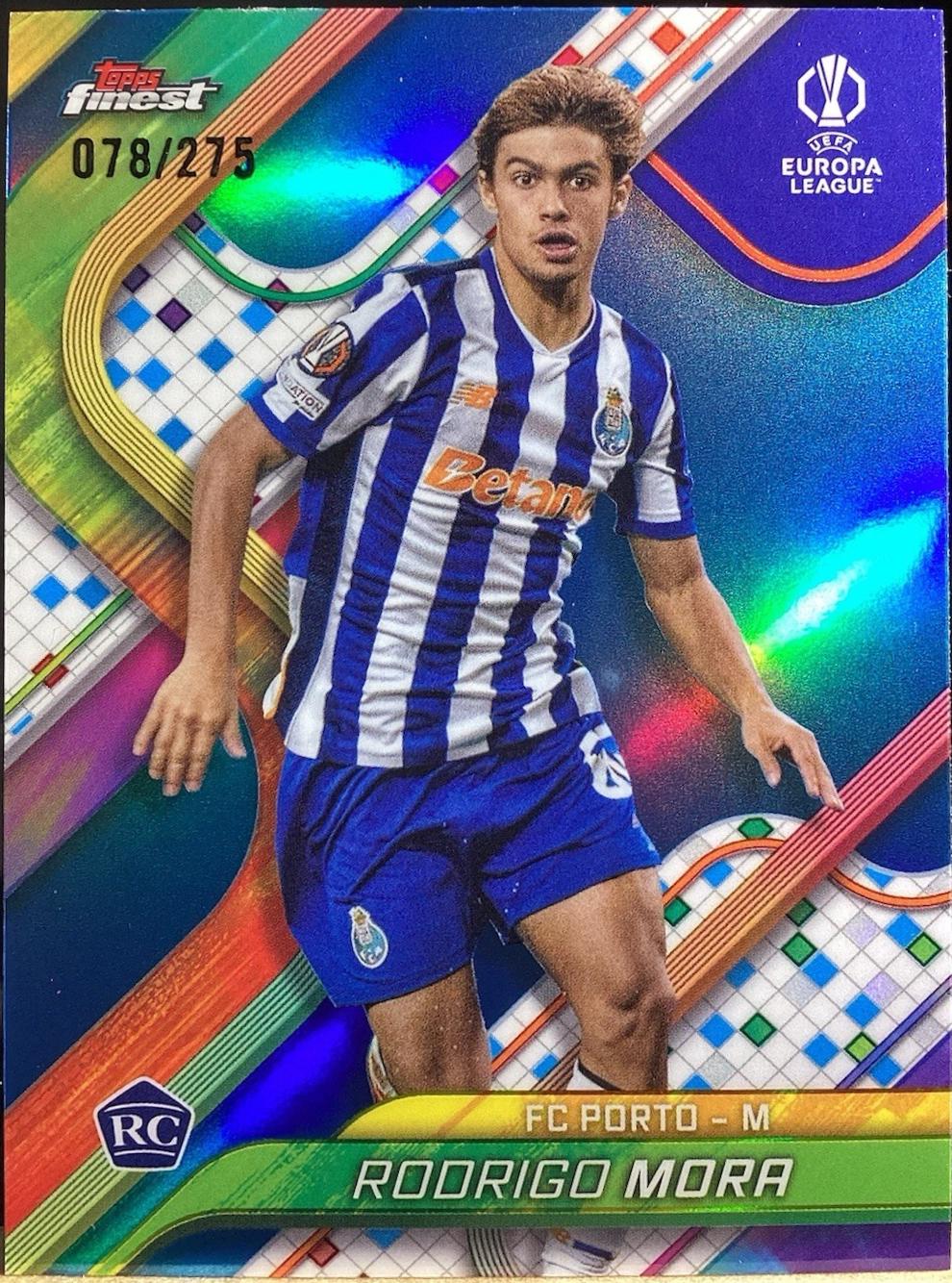 Rodrigo Mora [Sky Blue Refractor] #80