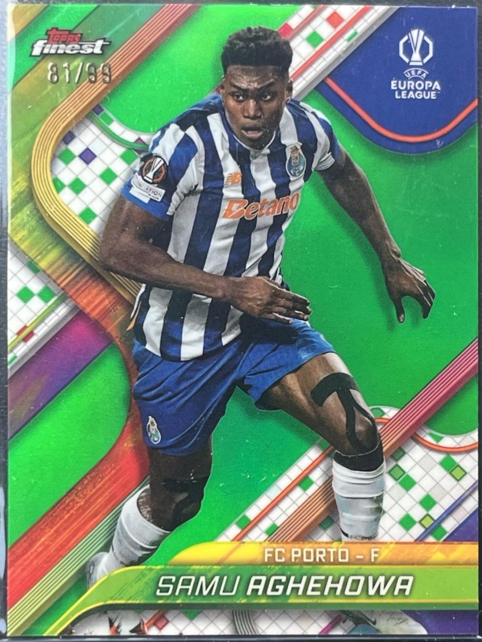 Samu Aghehowa [Green Refractor] #44