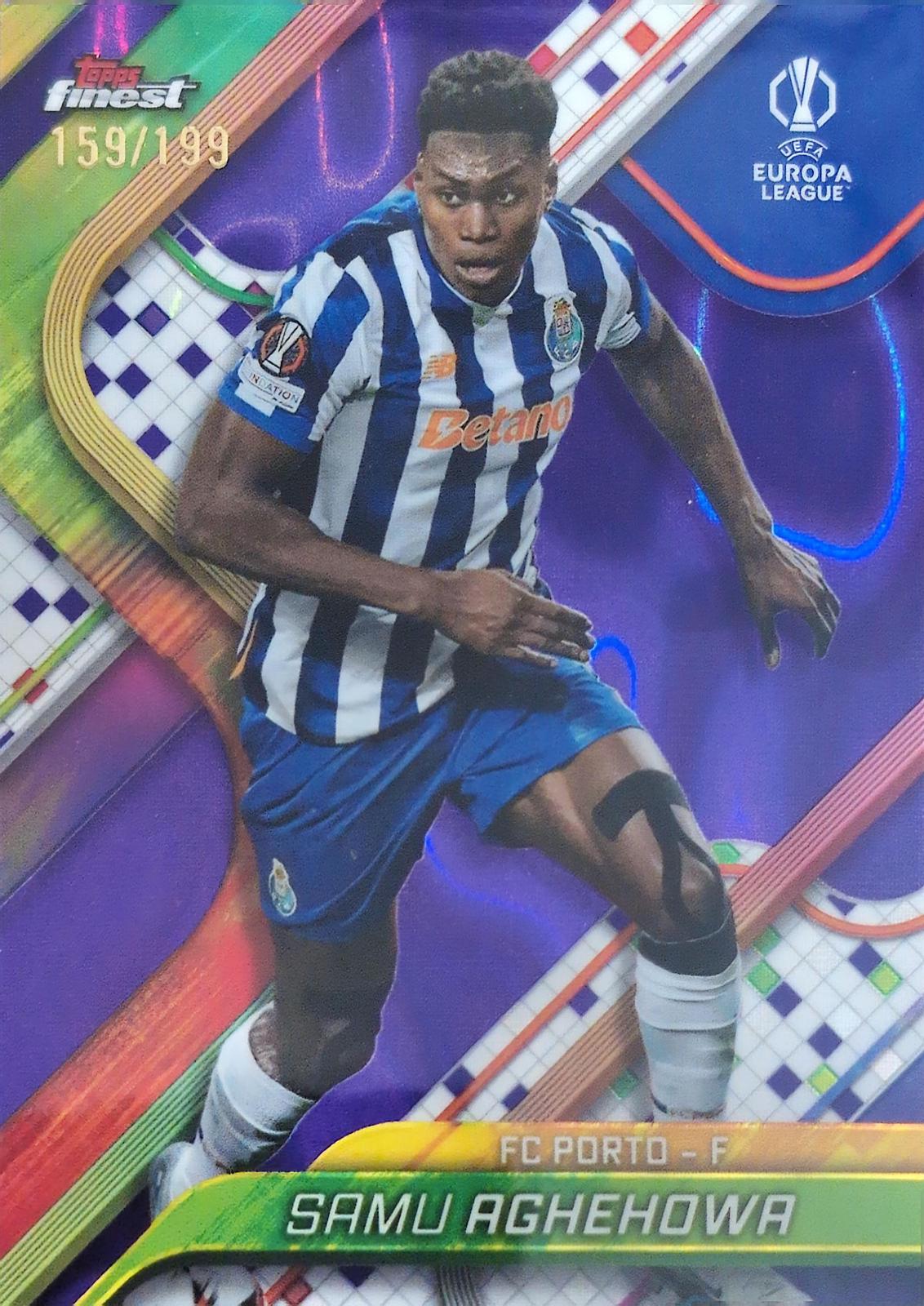 Samu Aghehowa [Purple Lava Refractor] #44