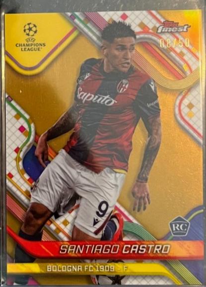 Santiago Castro [Gold Refractor] #109