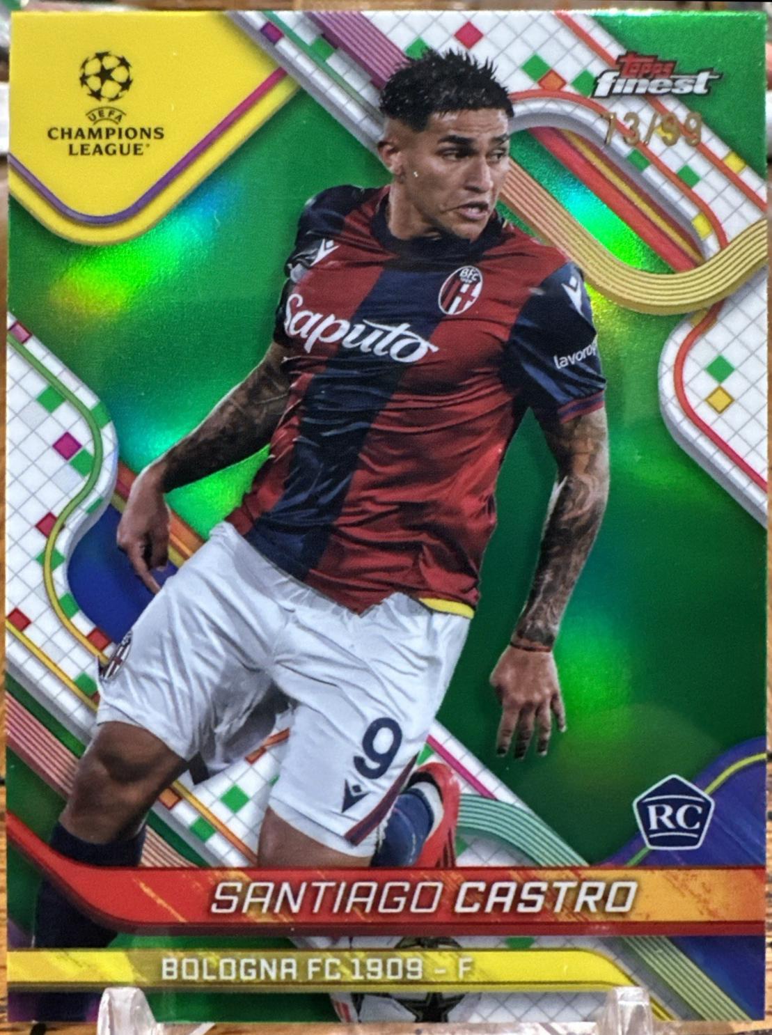 Santiago Castro [Green Refractor] #109