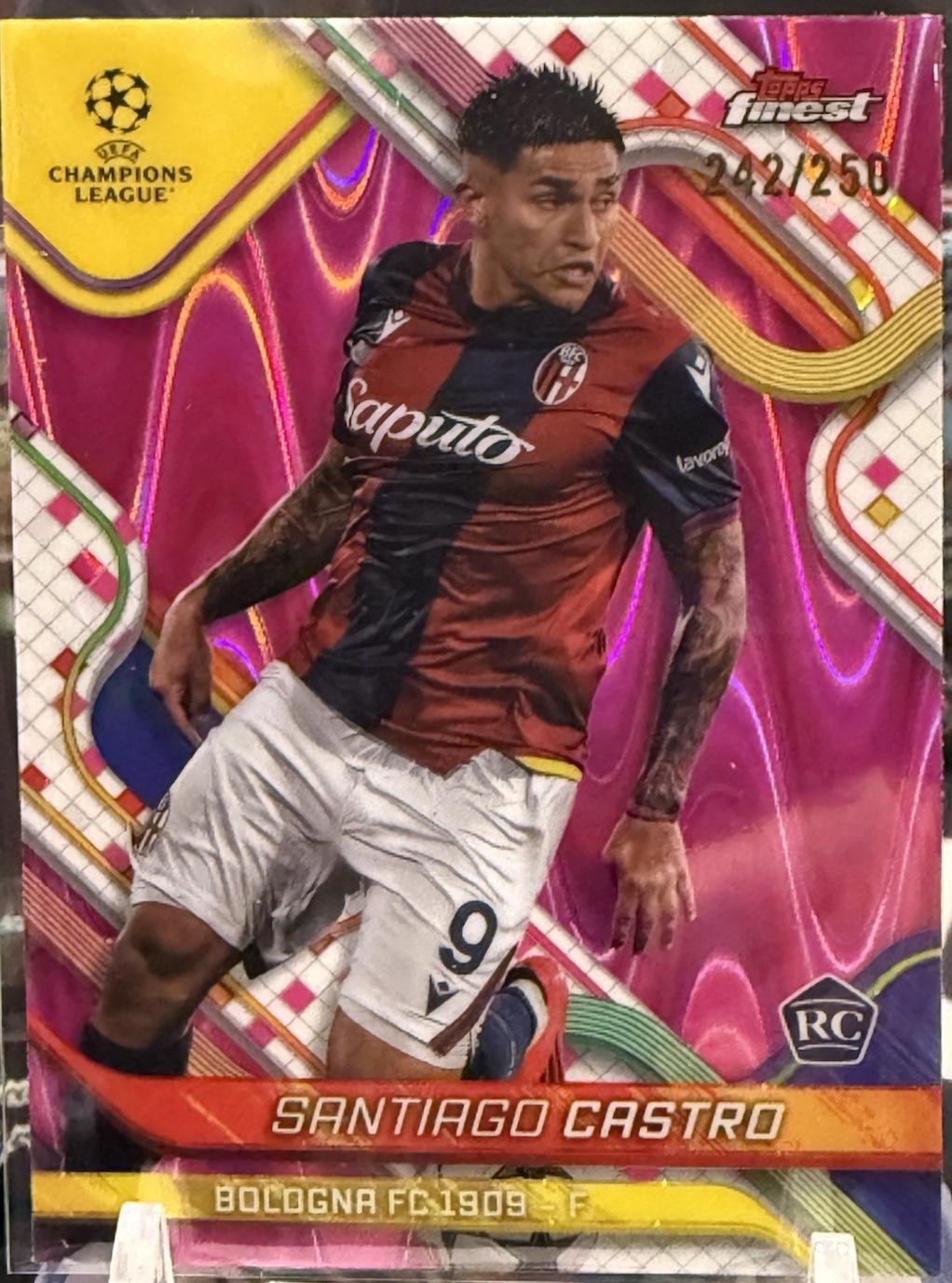 Santiago Castro [Pink Raywave Refractor] #109