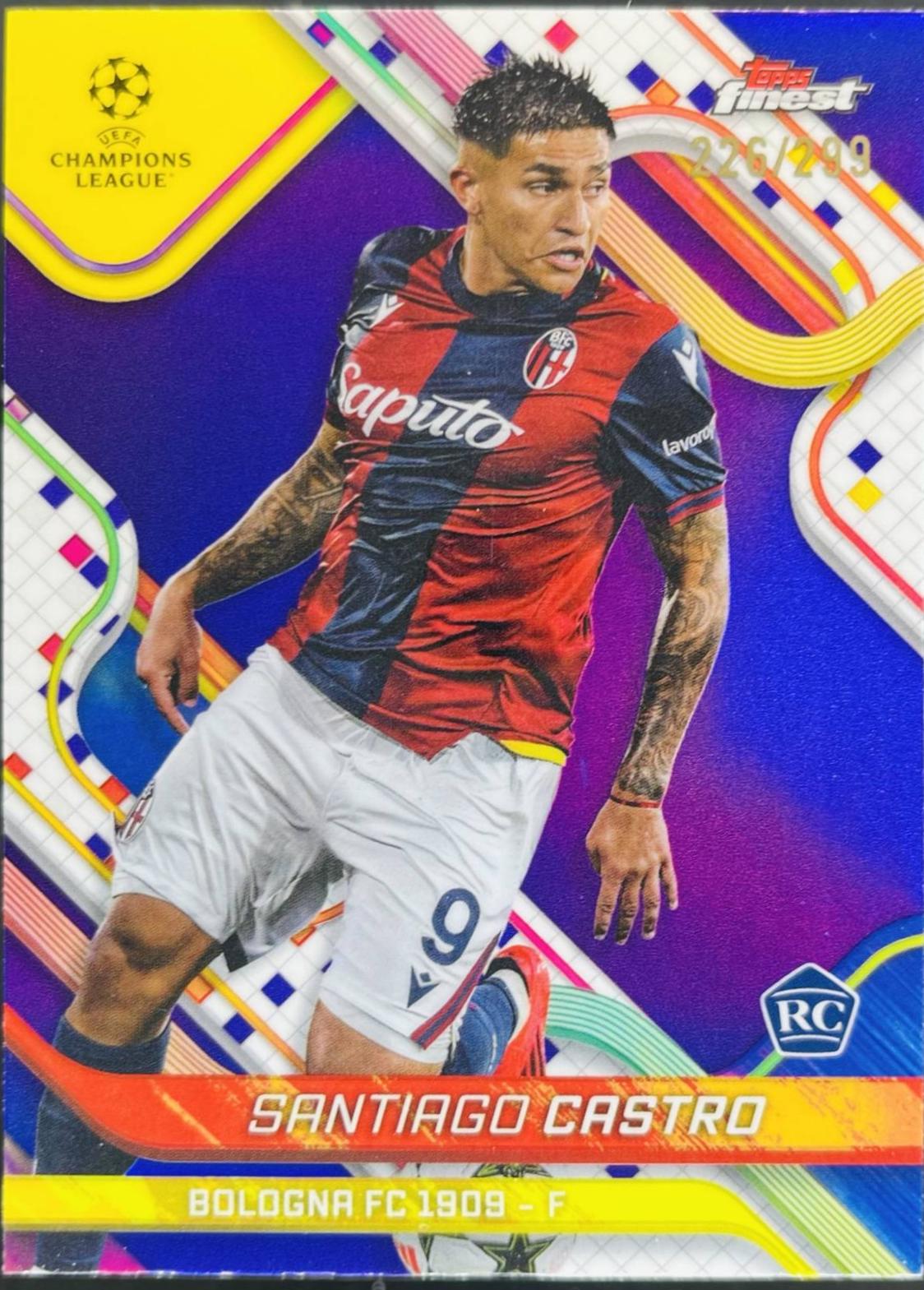 Santiago Castro [Purple Refractor] #109