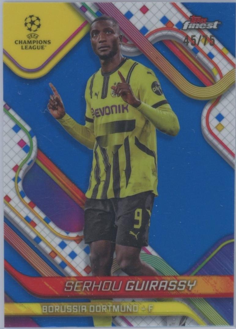 Serhou Guirassy [Blue Refractor] #82