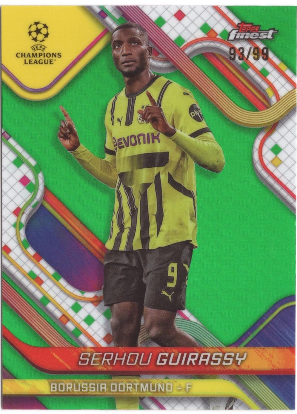 Serhou Guirassy [Green Refractor] #82