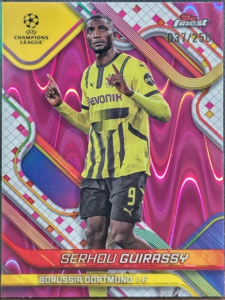 Serhou Guirassy [Pink Raywave Refractor] #82