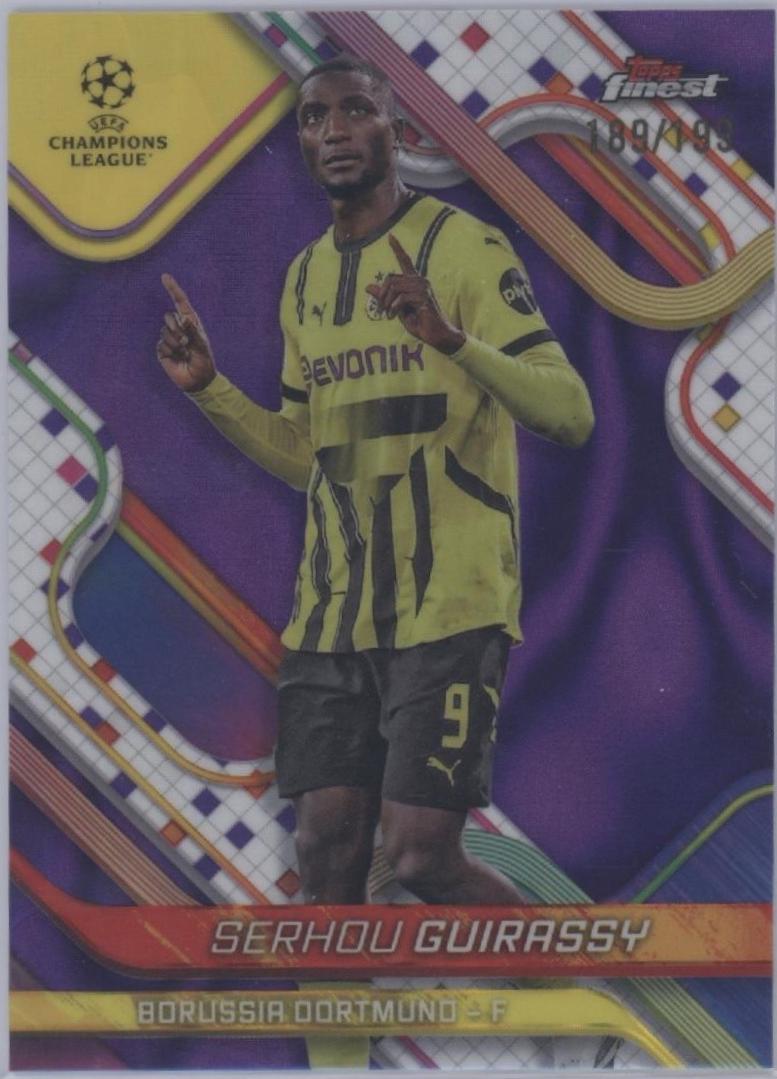 Serhou Guirassy [Purple Lava Refractor] #82