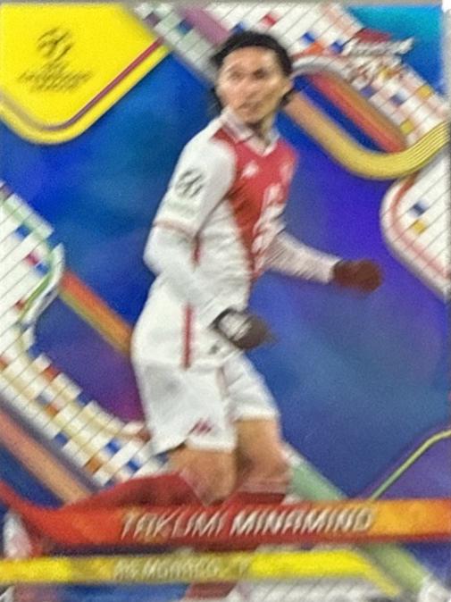 Takumi Minamino [Blue Refractor] #121