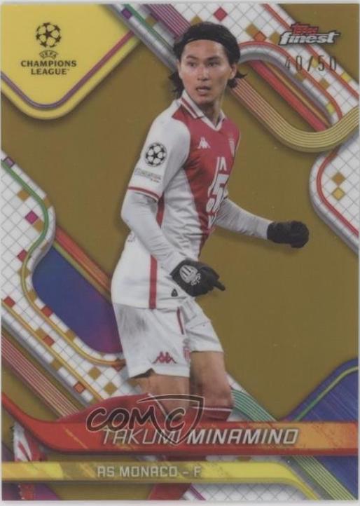 Takumi Minamino [Gold Refractor] #121
