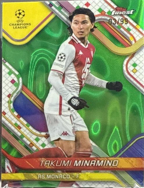 Takumi Minamino [Green Lava Refractor] #121