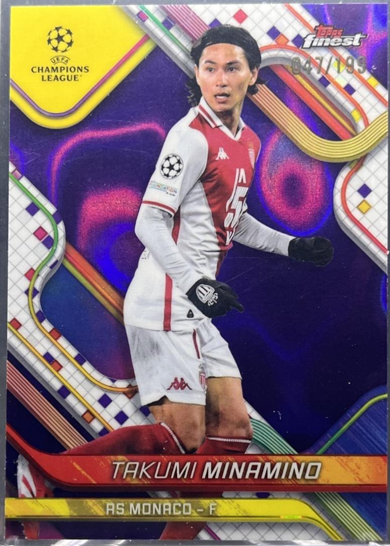 Takumi Minamino [Purple Lava Refractor] #121