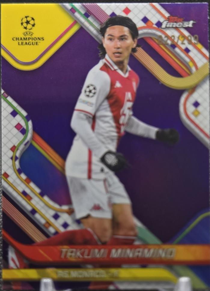 Takumi Minamino [Purple Refractor] #121