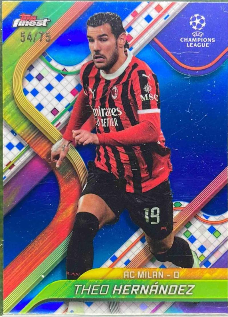 Theo Hernandez [Blue Refractor] #143
