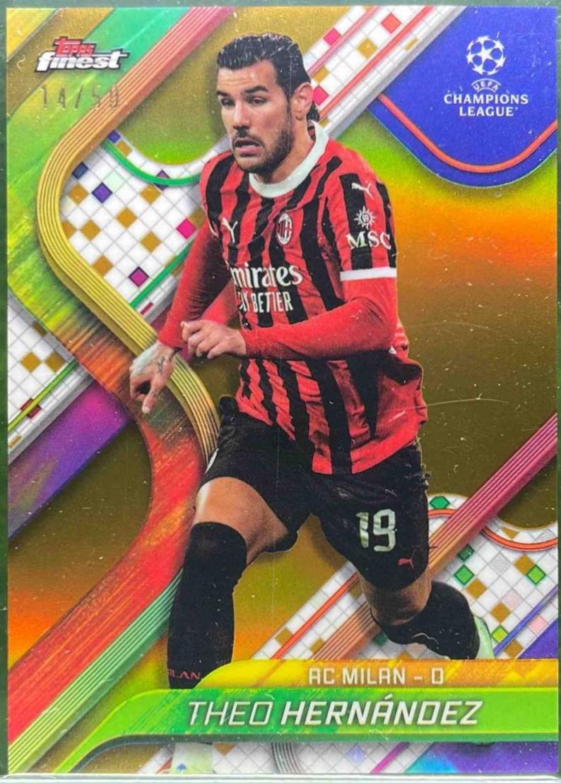 Theo Hernandez [Gold Refractor] #143