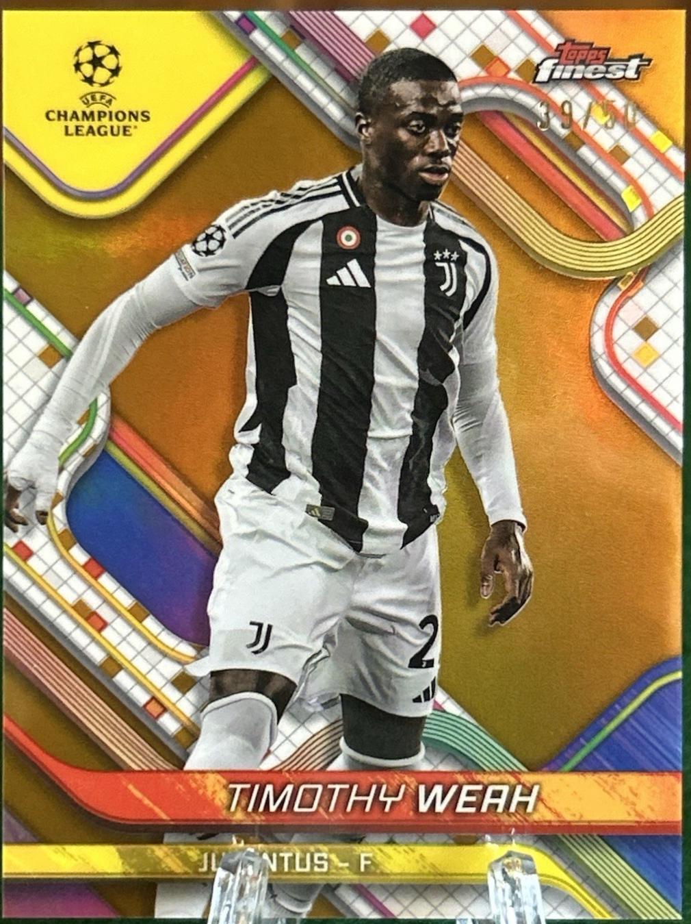 Timothy Weah [Gold Refractor] #2