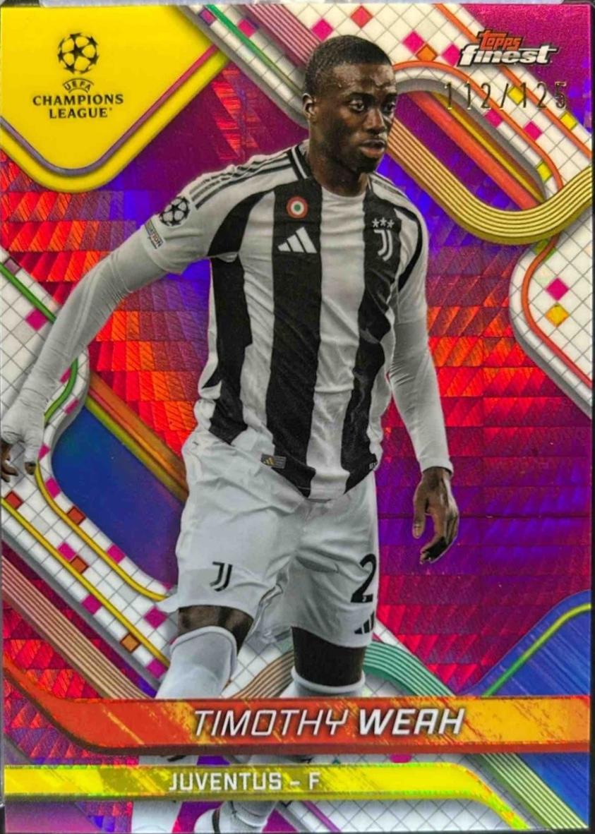 Timothy Weah [Pink Prism Refractor] #2