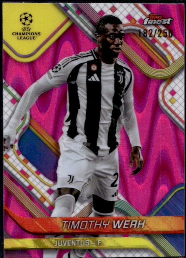 Timothy Weah [Pink Raywave Refractor] #2