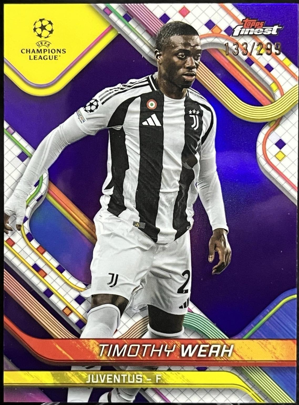 Timothy Weah [Purple Refractor] #2
