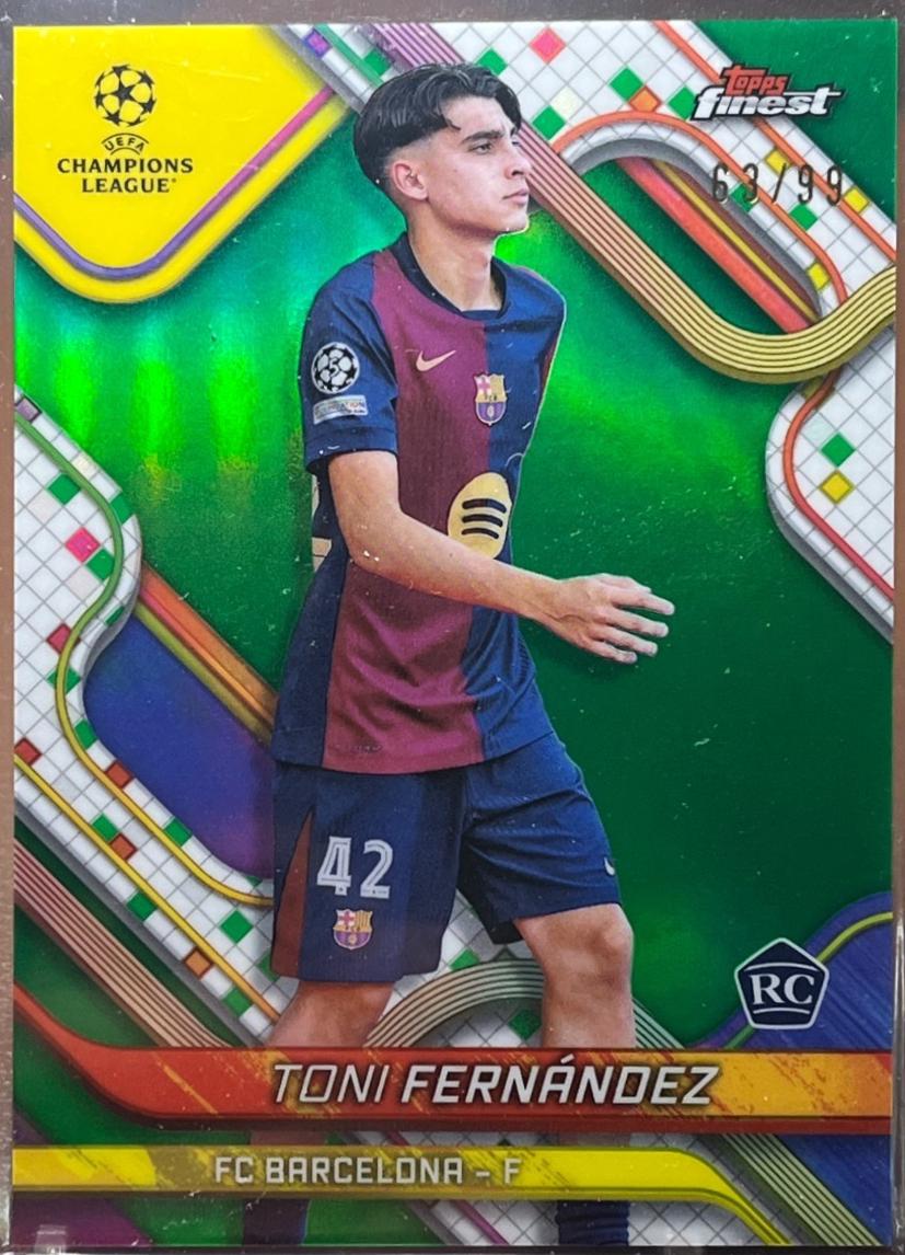 Toni Fernandez [Green Refractor] #123