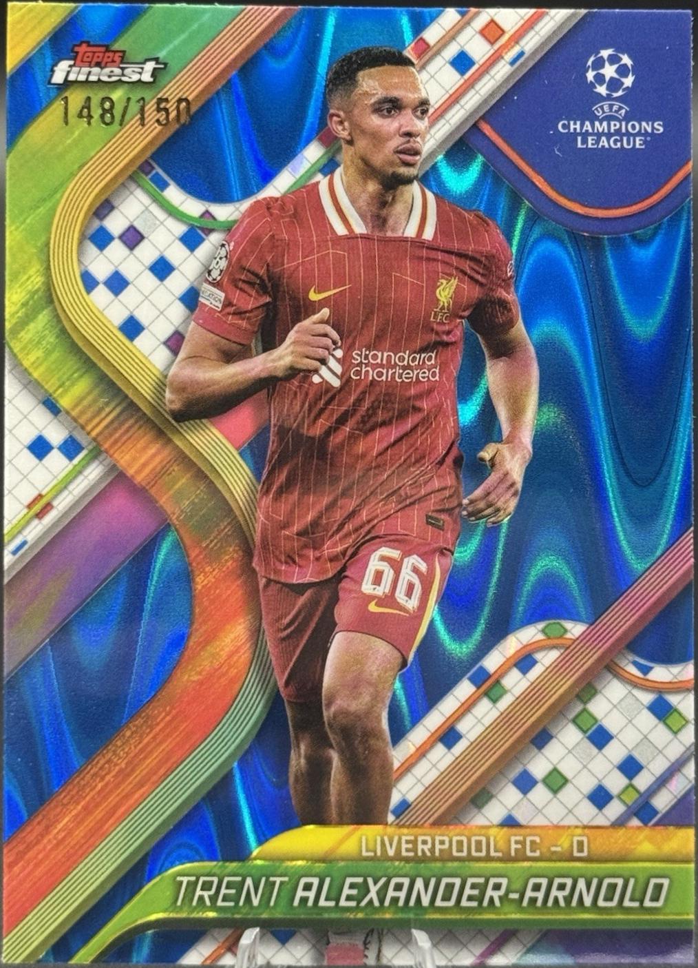 Trent Alexander-Arnold [Blue Raywave Refractor] #66