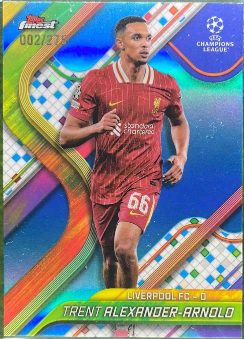 Trent Alexander-Arnold [Sky Blue Refractor] #66