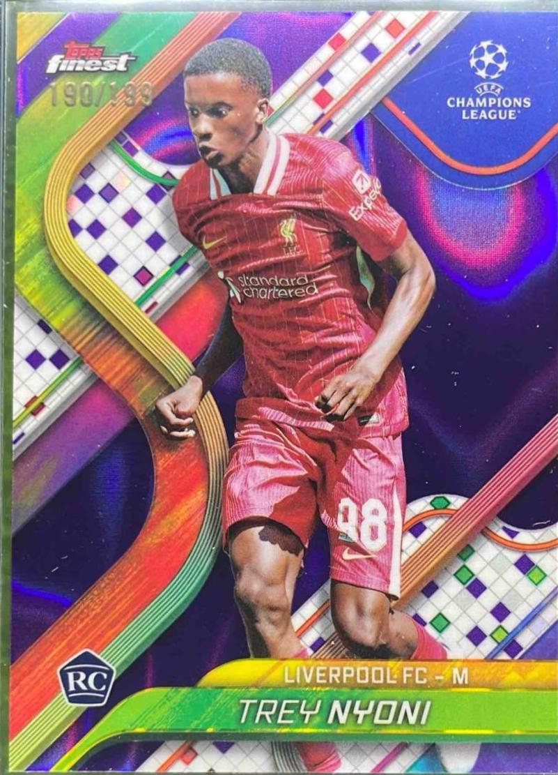Trey Nyoni [Purple Lava Refractor] #114