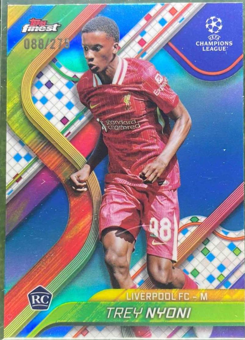 Trey Nyoni [Sky Blue Refractor] #114