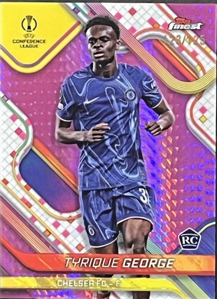Tyrique George [Pink Prism Refractor] #96