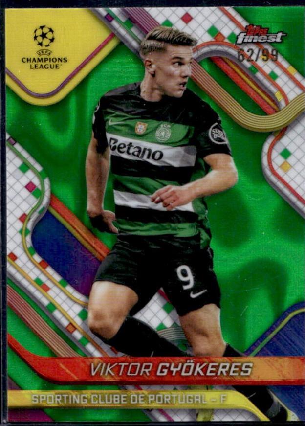 Viktor Gyokeres [Green Lava Refractor] #3