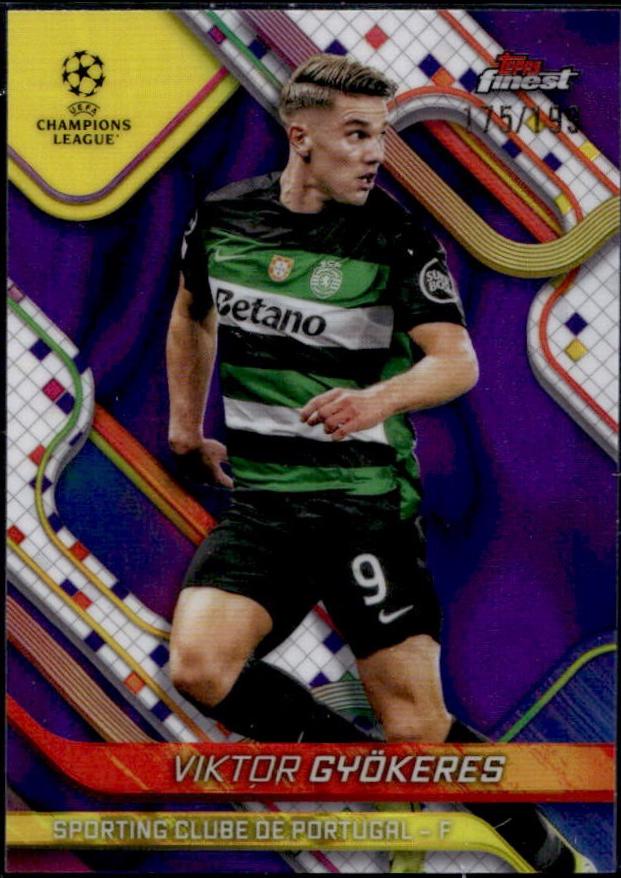Viktor Gyokeres [Purple Lava Refractor] #3