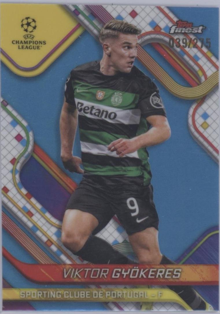 Viktor Gyokeres [Sky Blue Refractor] #3