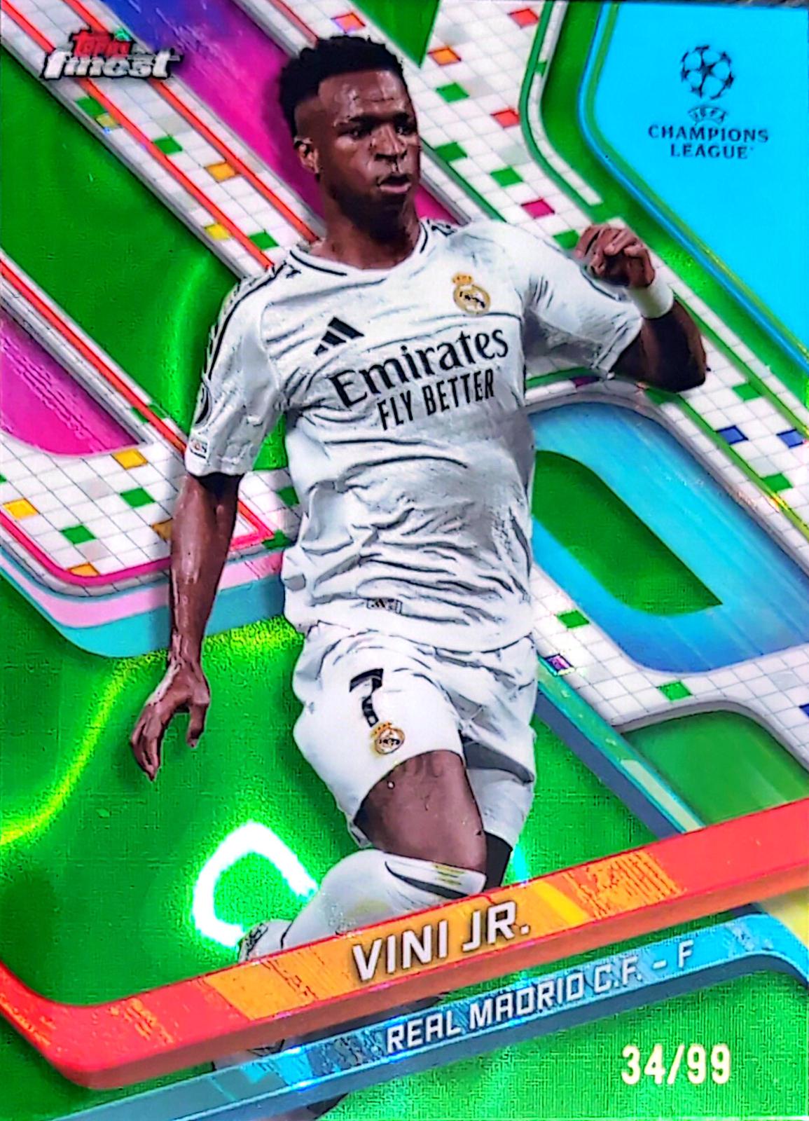 Vini Jr. [Green Lava Refractor] #7