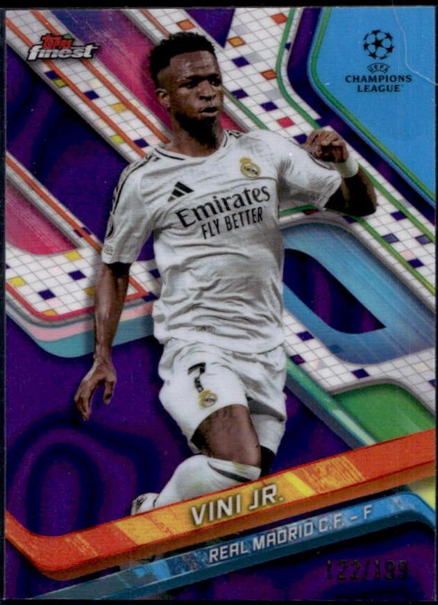 Vini Jr. [Purple Lava Refractor] #7