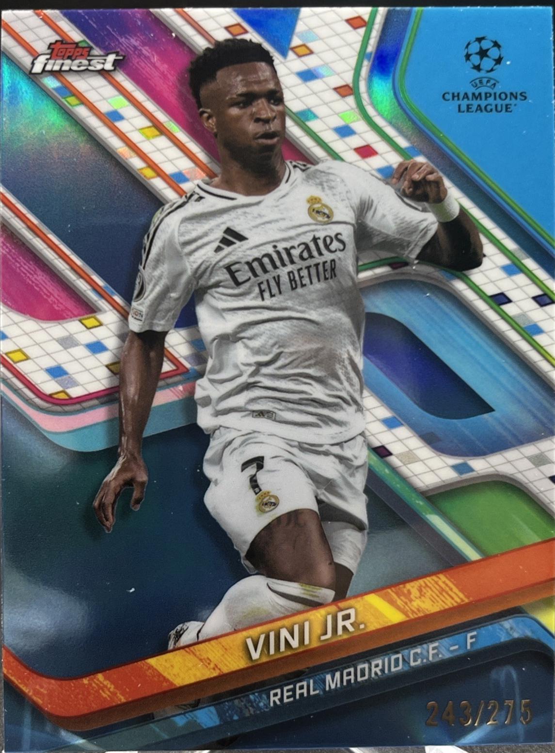 Vini Jr. [Sky Blue Refractor] #7