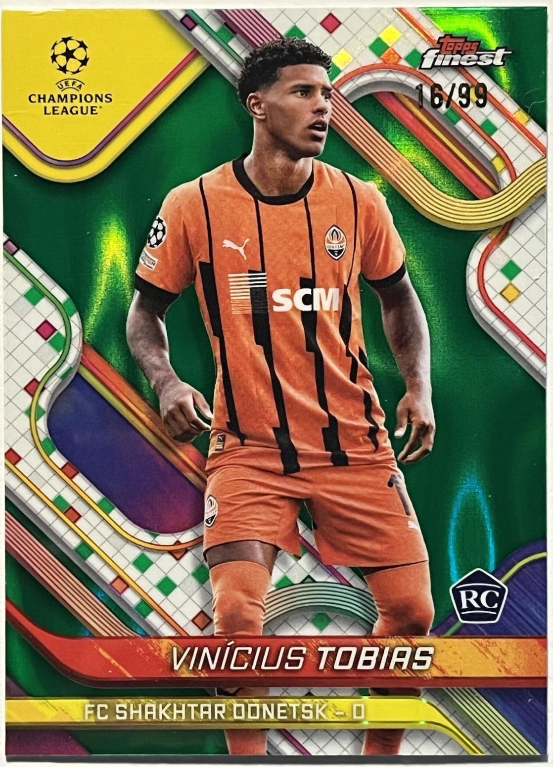 Vinicius Tobias [Green Lava Refractor] #72