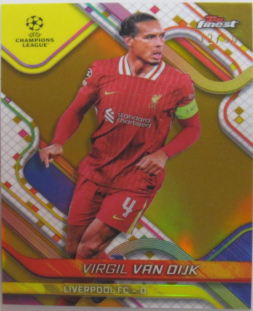 Virgil van Dijk [Gold Refractor] #120