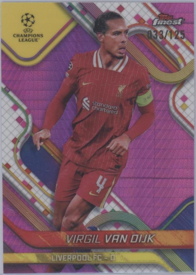 Virgil van Dijk [Pink Prism Refractor] #120