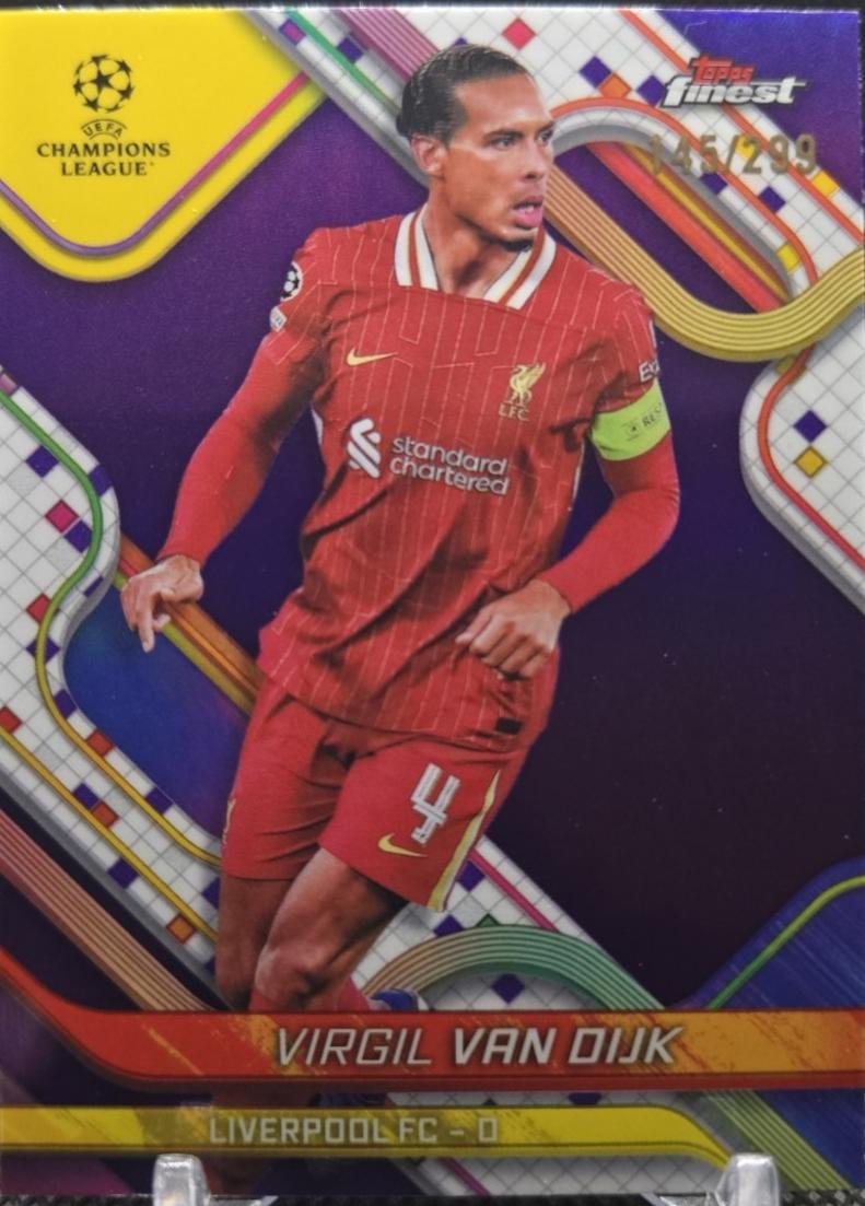 Virgil van Dijk [Purple Refractor] #120