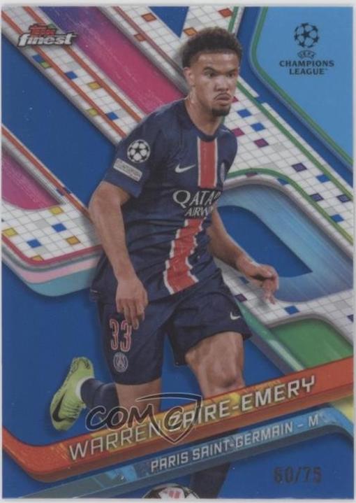 Warren Zaire-Emery [Blue Refractor] #71