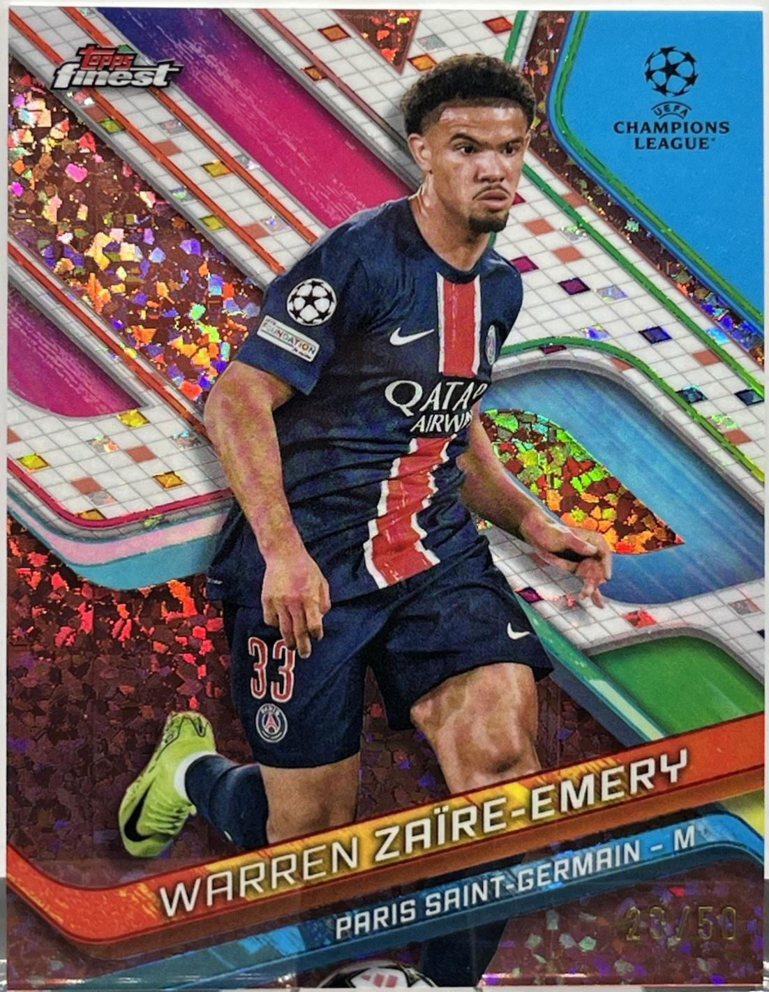 Warren Zaire-Emery [Gold Refractor] #71