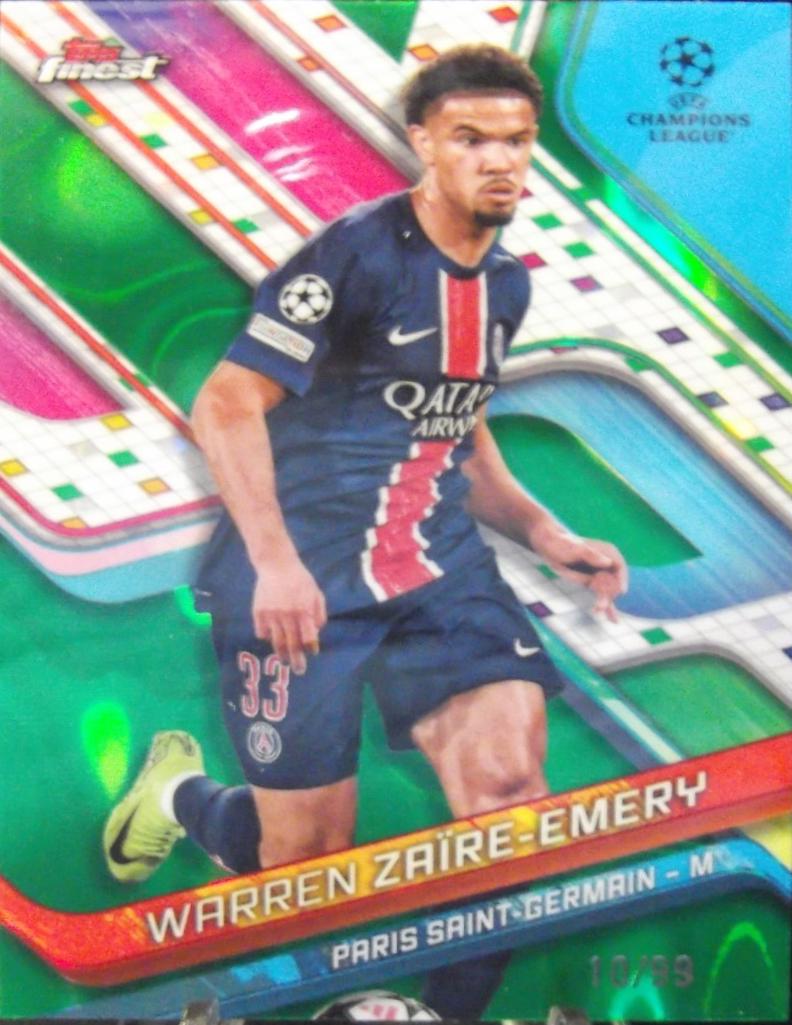 Warren Zaire-Emery [Green Refractor] #71