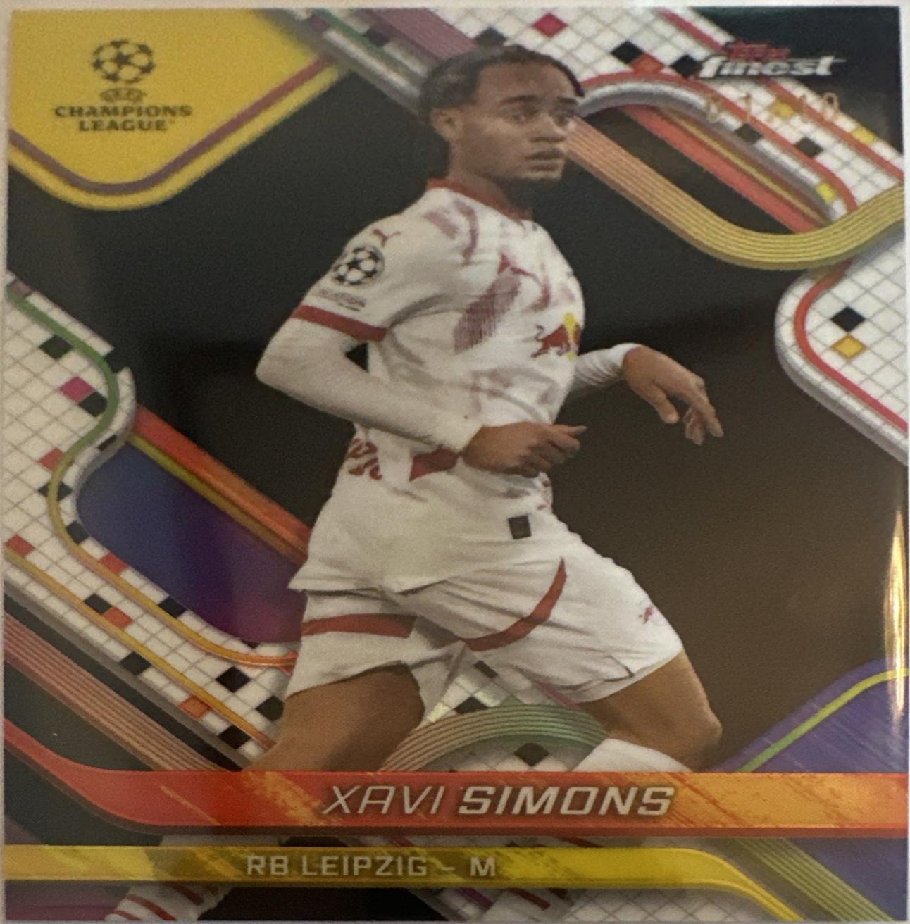 Xavi Simons [Black Refractor] #46