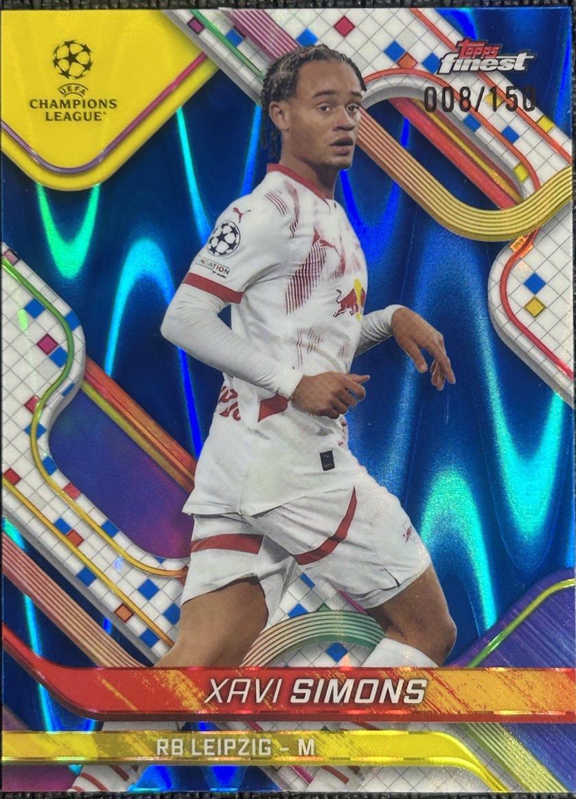 Xavi Simons [Blue Raywave Refractor] #46