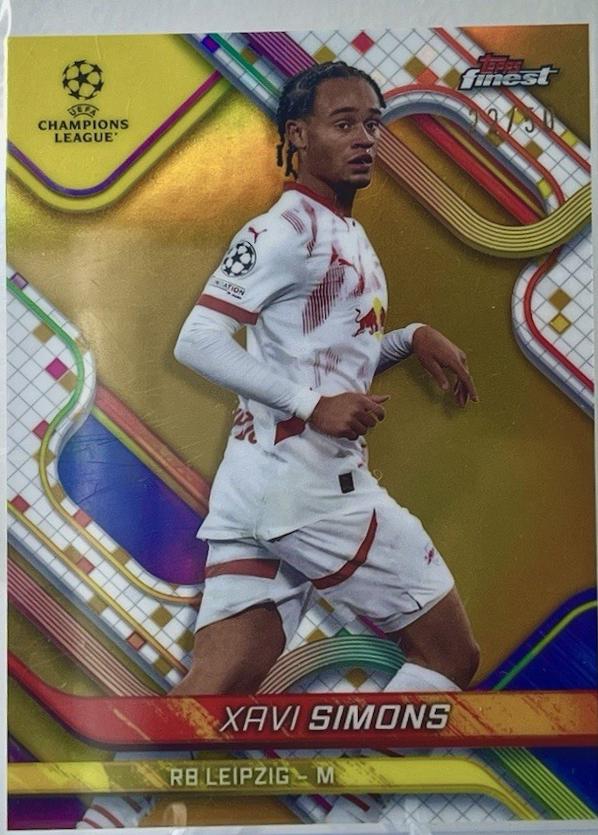 Xavi Simons [Gold Refractor] #46